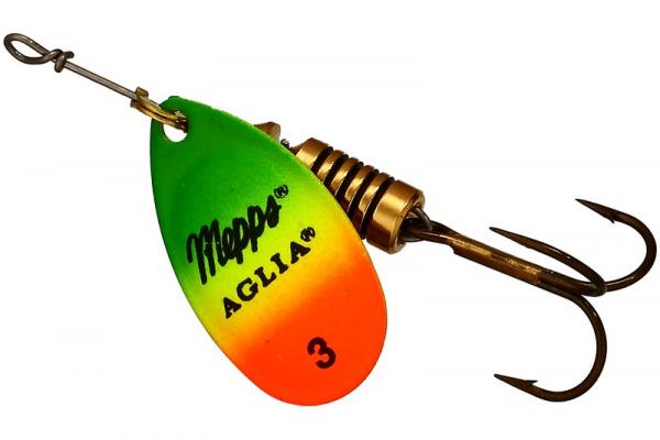 Mepps Aglia in Fluo Fire Tiger Gr. 1